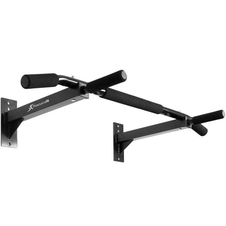 ProsourceFit Wall-Mounted Pull-Up/Chin-Up Bar  Heavy Duty 300 lb. Capacity