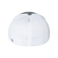 thumbnail image 3 of Richardson Unisex 172 Trucker Pulse Sportmesh R-Flex Baseball Cap, Split Charcoal/White, Small/Medium, 3 of 5