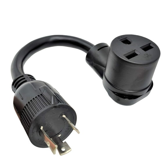 Parkworld 886450 Welding 30A Adapter cord L6-30 Plug 3-Prong Male to 6-30 Receptacle Female (886450-USA)