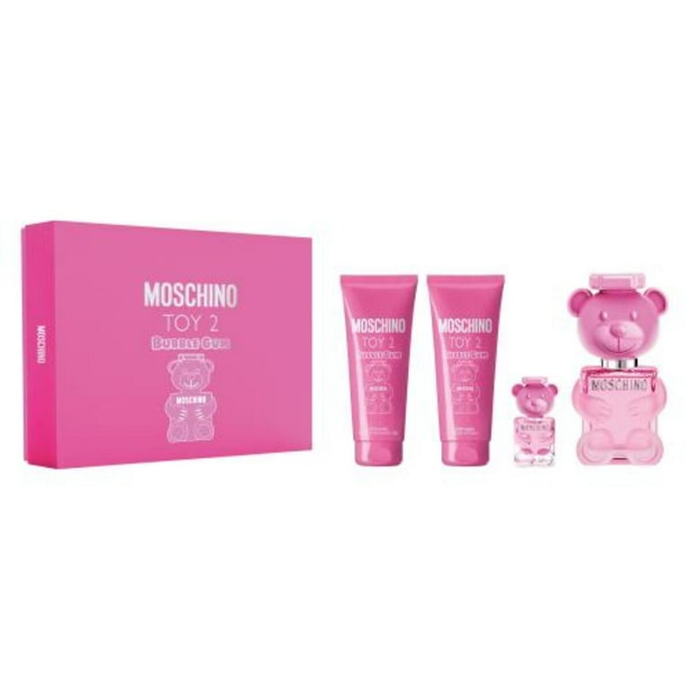 Moschino Toy 2 Bubble Gum Perfume Gift Set: 4pcs - Walmart.com