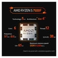 thumbnail image 2 of CPU FidemM AMD Ryzen 5 7500F 3.7 GHz, 6 núcleos, 12 hilos, 2 of 3