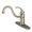 Brushed Nickel, variant on Kingston KB1578GLLS Georgian Single-Handle 1-or-3 Hole Kitchen Faucet in Brushed Nickel