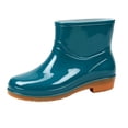 thumbnail image 2 of Willtoo Women Waterproof Rain Boots Work Ankle Boots Rubber Non-slip Garden Shoes, 2 of 4