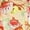 Orange, variant on Orange Floral Print Camisole Tank Top With Tie Front And Spaghetti Straps