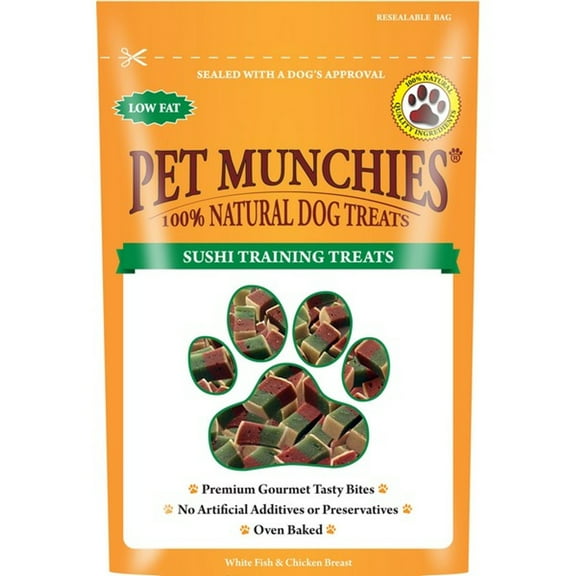 Pet Munchies Dog Training Treats Sushi 50g Case of 8