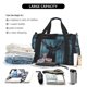 thumbnail image 5 of Disketp Mystical Forest Elk Bolsa de Viaje Tipo Duffle, Bolso de Mano para Fin de Semana para Mujer, Bolsa de Gimnasio Ligera para Hombre, Esencial para Viajes, 5 of 7