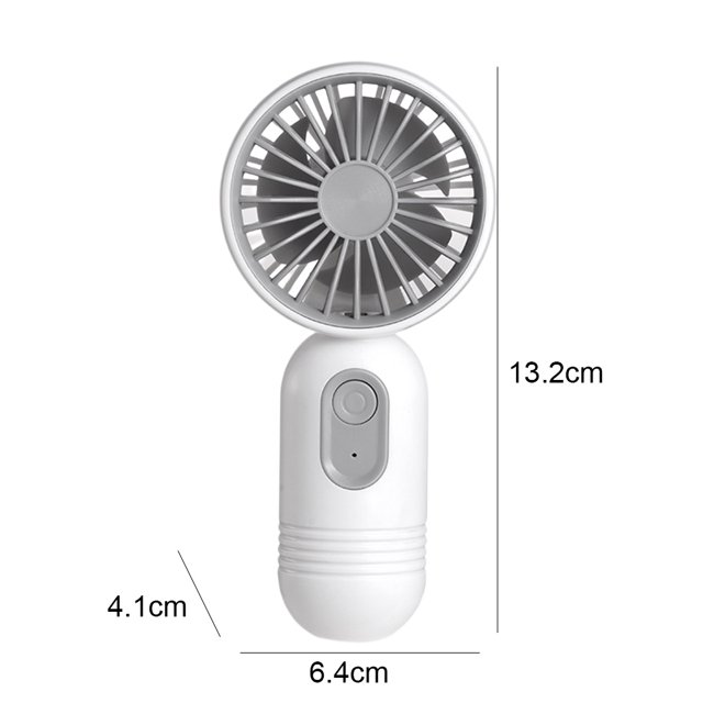 Enfriador De Ventilador Pequeño Ventilador de refrigeración de aire de mano Mute USB Air Cooler Mini Fan Summer Gift (Blanco) Ndcxsfigh Para estrenar