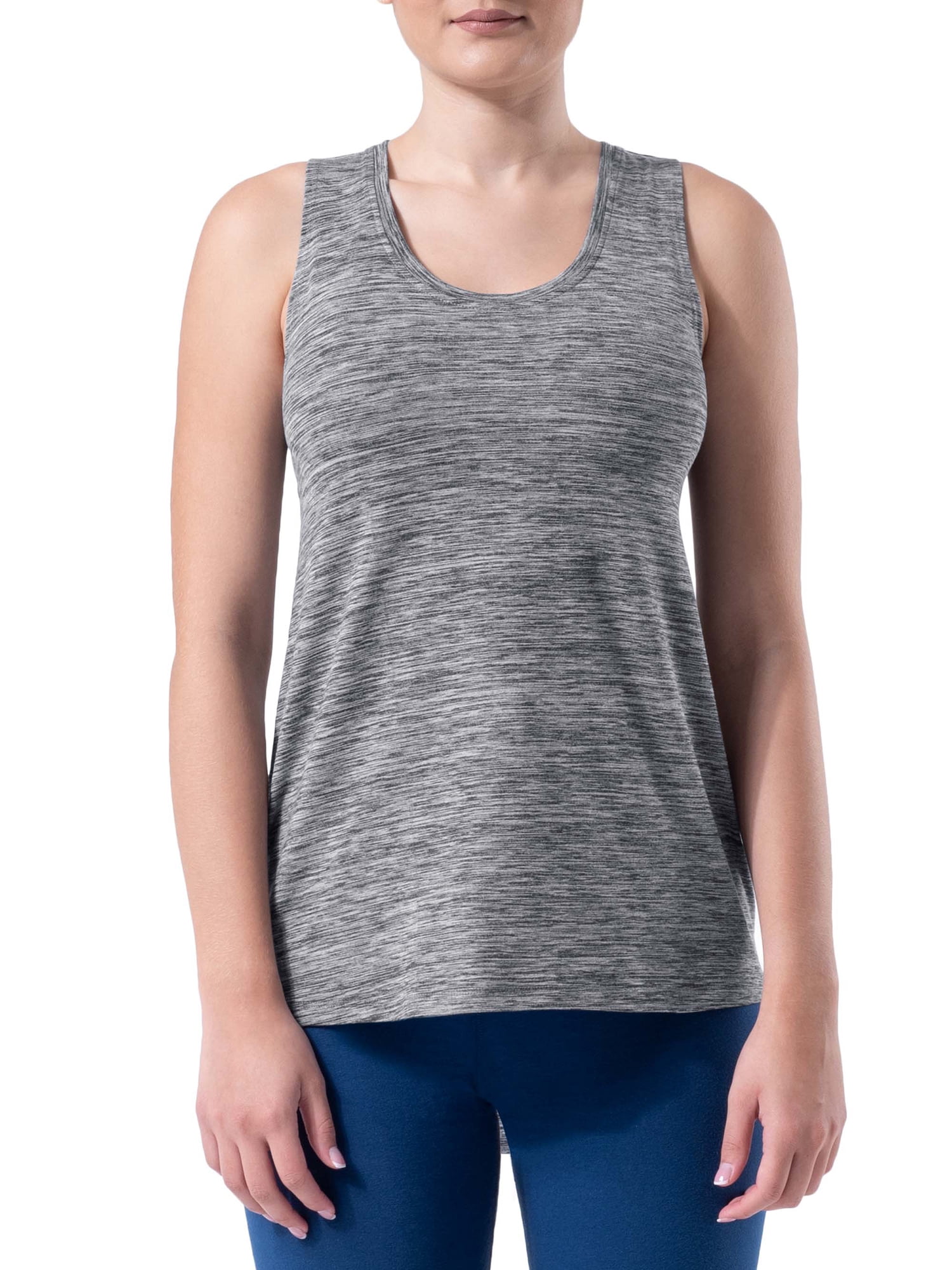 Athletic Works Women's Core Active Racerback Tank, 2-Pack