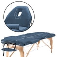 thumbnail image 6 of Saloniture Professional Portable Massage Table with Backrest - Blue, 6 of 7