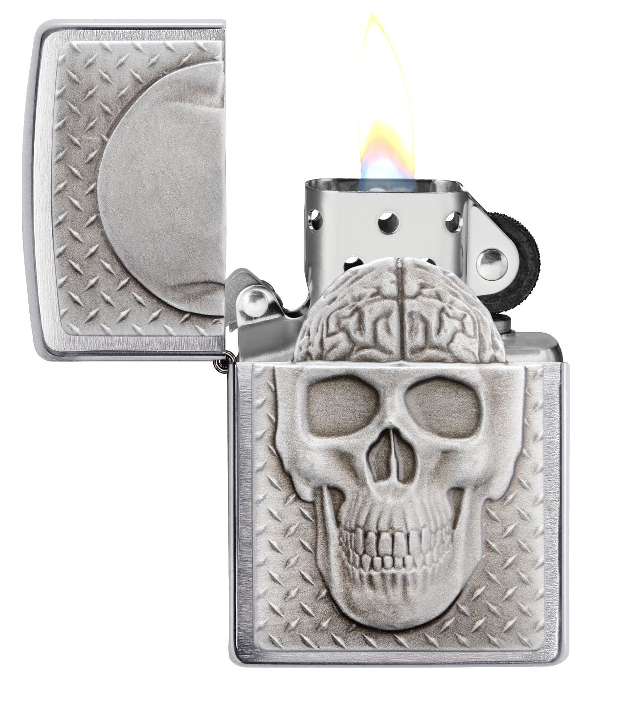 Zippo 200 Crâne avec Brain Surprise (29818)