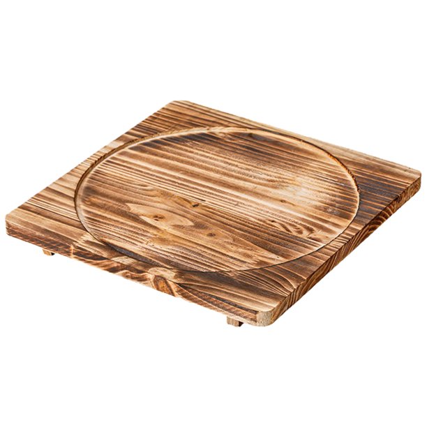 Tapete de piedra seguro para ollas, tapete aislante térmico, bandeja de madera para cacerolas, tapete práctico para ollas, suministros para ollas