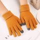 thumbnail image 1 of Guantes de pantalla táctil de invierno para mujer, forro polar, algodón grueso, cálidos, resistentes al frío, guantes de lana con estampado de piña para otoño e invierno para hombre, 1 of 1
