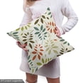 thumbnail image 4 of Ambesonne Grunge Fabric by the Yard Upholstery, Vintage Falling Leaves, 3 Yards, Multicolor, 4 of 4