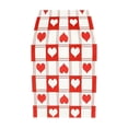 thumbnail image 4 of Heart Table Runner, Colorful Ambience Table Flag for Dining Room, Wedding Anniversary Farmhouse Tabletop Decoration, 4 Versatile Sizes Available, 4 of 8