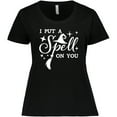 thumbnail image 3 of Inktastic I Put a Spell on You Halloween Magic Women's Plus Size T-Shirt, 3 of 5