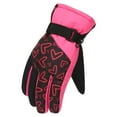 thumbnail image 6 of Winter Gloves for Boys Girls 5-9Years Unisex Children Snow Windproof Warm Multicolor Mittens Outdoor Sports Skiing Glove, 6 of 8