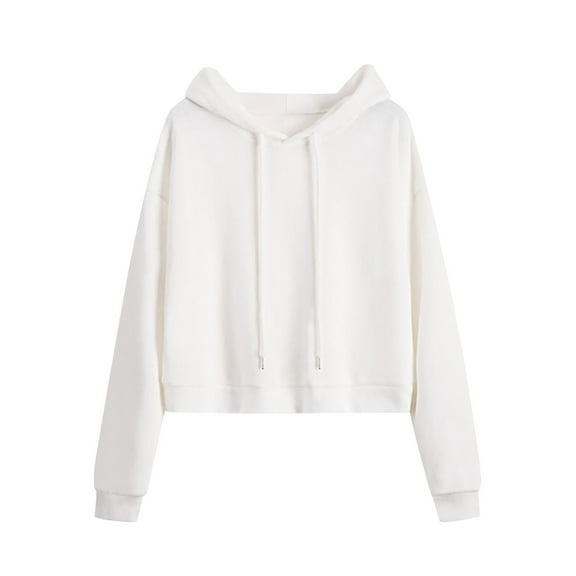 Women's Hoodies Sweatshirts Long Sleeve Hoodie Womens Pullover Baggy Hoodies White Sweatshirt Women Cute Winter Outfits for Women Trending Clothes