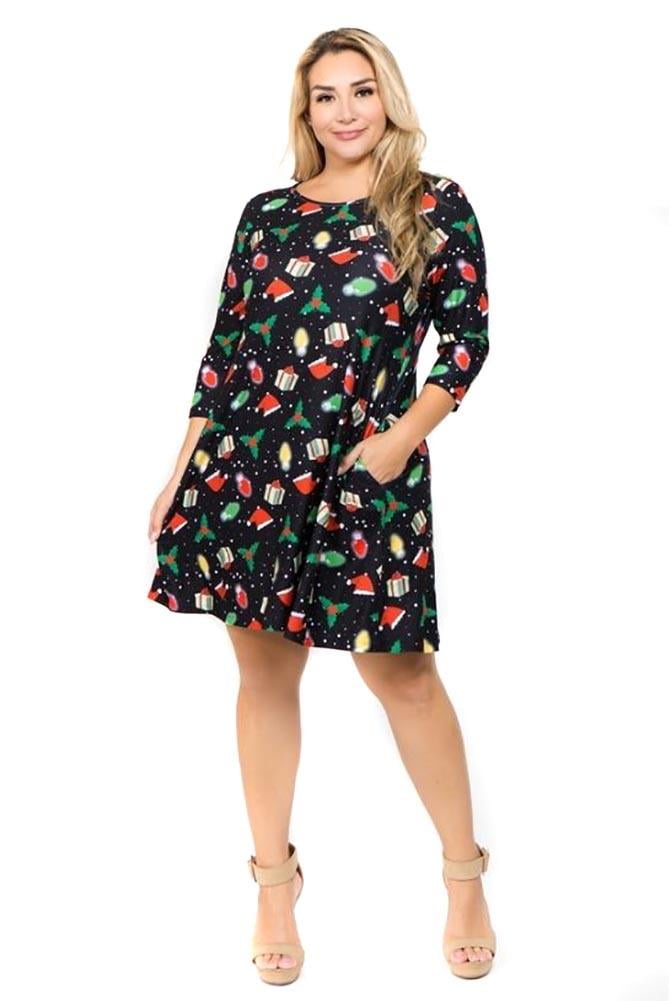 ladies plus size holiday clothes