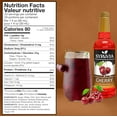 thumbnail image 3 of Syruvia Cherry Syrup Pure Cane Coffee Flavoring Syrup, 25.4 fl Oz, 3 of 6