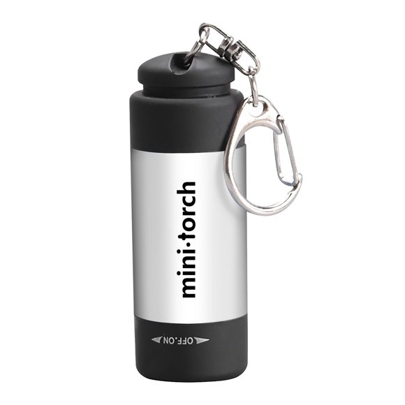 Mini Torch 0.3W 25Lum USB Rechargeable LED Torch for Home Outdoor Emergencies