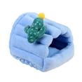 thumbnail image 2 of Bobasndm Guinea Pig House, Hamster Hedgehog Winter Nest, Small Animals Warm Cage Cave Bed, 2 of 9