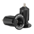 thumbnail image 2 of Siruishop MEROCA 2Pcs Bike Bar End Bar End Plugs for Cycling Riding black, 2 of 8