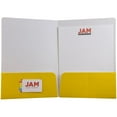 thumbnail image 4 of JAM Paper 9 x 12 Corrugated Fluted Folders, Yellow, pack of 100, 4 of 4