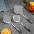 thumbnail image 2 of 1/3pcs Stainless Steel Colander Super Dense 100 Mesh Domestic Kitchen Oil Filte, 2 of 8