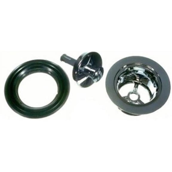 Danco 88187 1.5 in. Mobile Home & RV Tub Drain Stopper in Chrome
