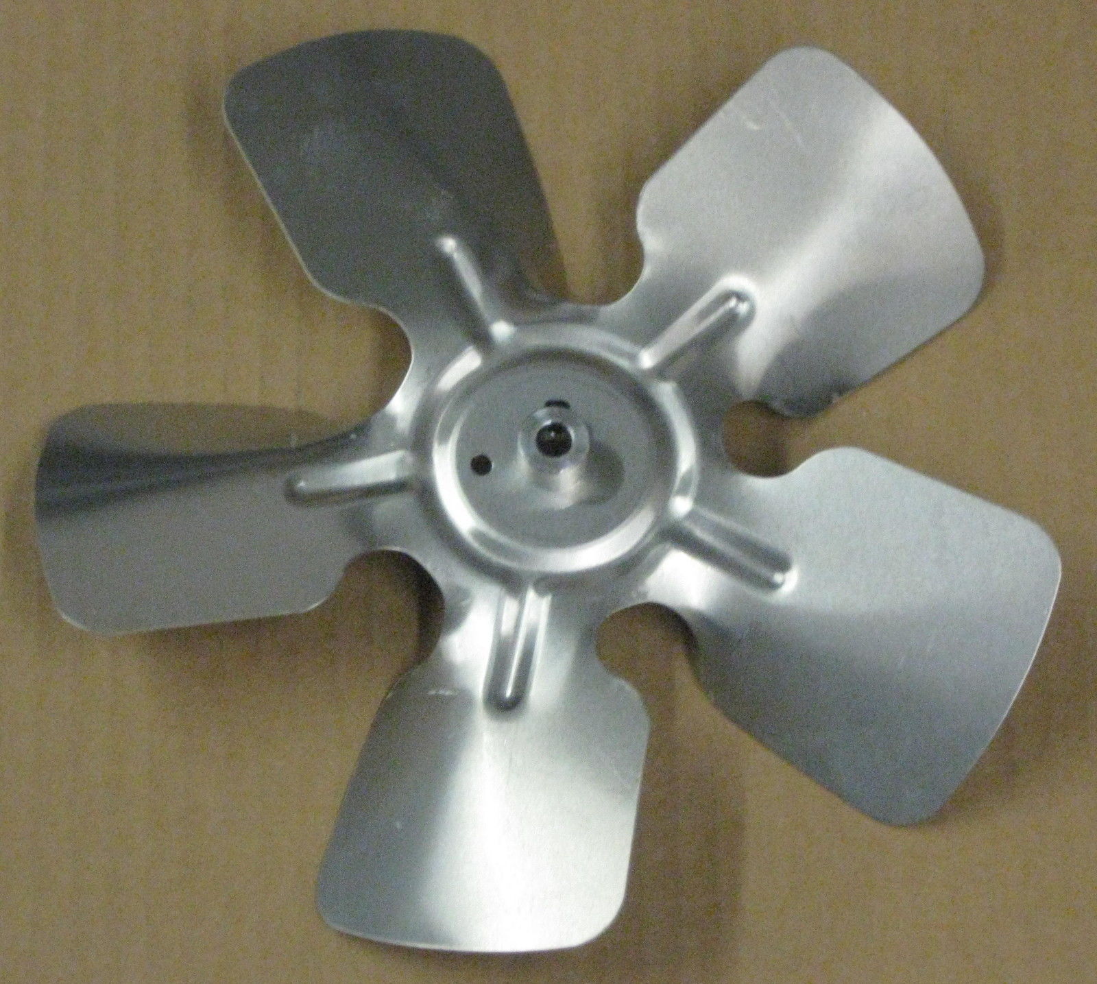 A65932 Metal Fan Blade 9 Diameter 5 Blades 5 16 Bore Hub CW Walmart