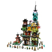 LEGO NINJAGO NINJAGO City Gardens 71741 Building Toy Featuring 19 Minifigures (5,685 Pieces)