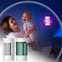 sruoe Mosquito Lamp Killer, Bug Zapper Indoor, Portable Rechargeable Hanging Powered Bug Zapper, Mosquito Fly Trap Pest Control, Mosquito Killer for Yard, Camping, Office, Plastic