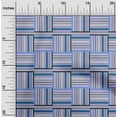thumbnail image 2 of oneOone Polyester Lycra Pastel Purple Fabric Geometric Craft Projects Decor Fabric Printed By The Yard 56 Inch Wide, 2 of 5