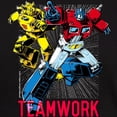 thumbnail image 3 of CafePress - Transformers Teamwork Dark T Shirt - Men's Classic Graphic Cotton T-Shirt, 3 of 4