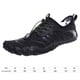 thumbnail image 3 of Zapatos De Vadeo Zapatos de agua de playa para hombre, zapatos descalzos de malla suave para senderismo al aire libre (44 negro) Likrtyny Para Estrenar, 3 of 7