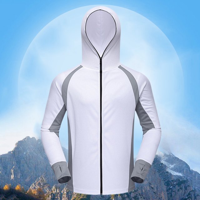 Ropa anti-UV Chaqueta de camisa de alpinismo de seda de hielo Secado rápido para deportes al aire libre FLhrweasw Nuevo
