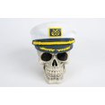 thumbnail image 3 of Penn-Plax Deco-Replica - Captain Skull Aquarium Fish Tank Décor with Swim Through Holes - Large Size, 3 of 6