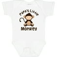 thumbnail image 3 of Inktastic Papas Little Monkey Boys Funny Boys or Girls Baby Bodysuit, 3 of 5