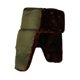 thumbnail image 2 of Gorro moderno y cálido Yinane con protección para las orejas Tela negra, 2 of 5