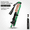 green, variant on Ultra Strong Lightweight Collapsible Hiking Poles with Cork and EVA Foam Grips & Quick Adjustable Flip Locks  blue