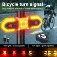 Bike Turn Signals Light Front and Rear w/ Smart Wireless Remote Control