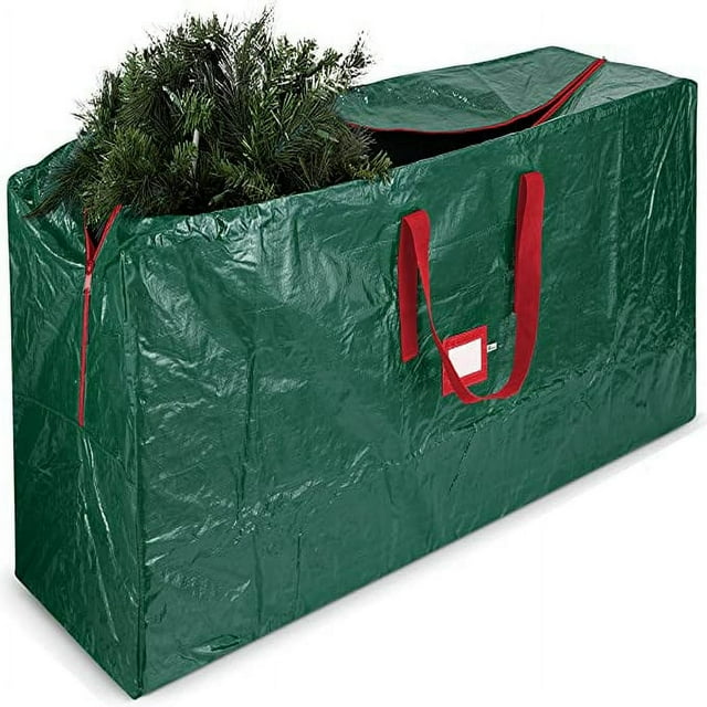 Large Christmas Tree Storage Bag - Fits Up to 9 ft Tall Holiday Artificial Disassembled Trees with Durable Reinforced H