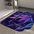 thumbnail image 2 of 1pc Colorful Leaves Absorbent Non-Slip Bathroom Thickened Flannel Rug Decor,Soft,Quick Drying,Suitable For Indoor/outdoor Use,Bathrooms,Bedrooms,Kitchens,Terrace,Laundry Rooms,16"x24", 2 of 9