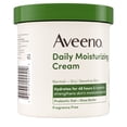 thumbnail image 4 of Aveeno Daily Moisturizing Body and Face Cream, Fragrance Free, 15 oz, 4 of 10