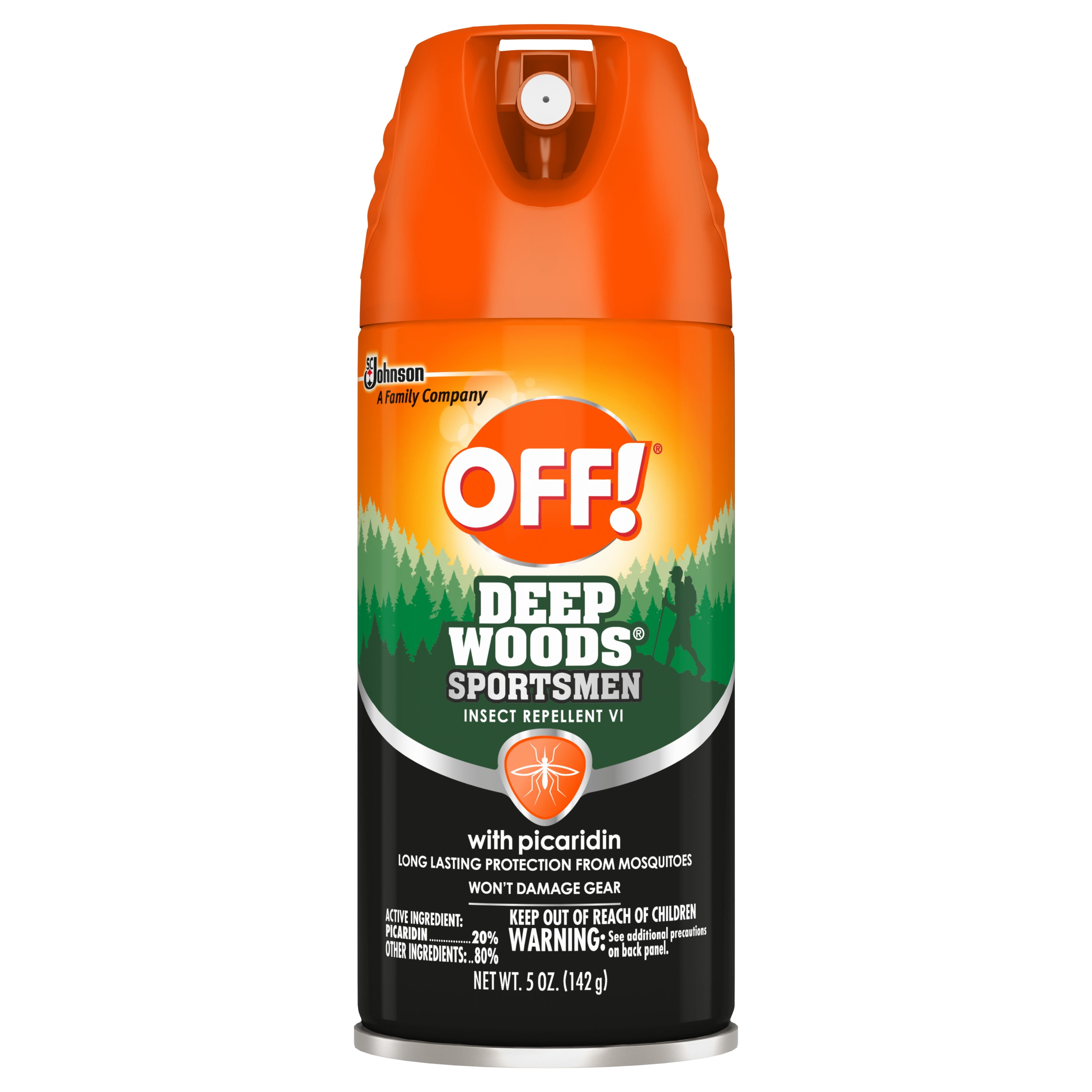 OFF! Sportsmen with Picaridin Insect Repellent VII, 5 oz