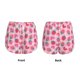 thumbnail image 3 of Balery Haear Strawberry Pantalones cortos deportivos para mujer con forro y dos bolsillos, elásticos, para entrenamiento, gimnasio, yoga-X-Large, 3 of 7