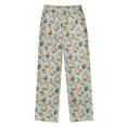 thumbnail image 2 of Wobogo Cute Cartoon Capybara Long Pajama Pants Bottoms Soft Sleepwear with Pockets, 2 of 9