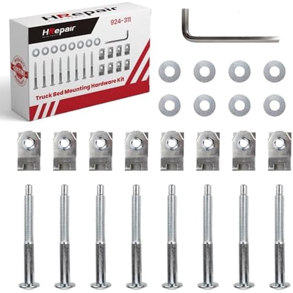 924-311 Bed Bolts fits for 1999-2016 Ford F250 F350 F450 F550 Super Duty Truck Bed Mounting Hardware - w/Hex Key