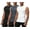 Multicolor, variant on 3 Pack Men's Athletic Compression Shirts Sleeveless (X-Large, Black/Charcoal/White)