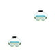 thumbnail image 3 of Toystoory Snorkel Natación Gafas ajustables Piscina Gafas subacuáticas Anteojos niño Amarillo azul 2Conjunto, 3 of 6